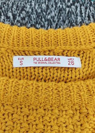 Теплая яркая фирменная кофтина pull &amp; bear 3