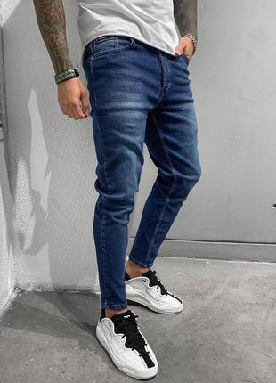 Мужские зауженные джинсы3 фото