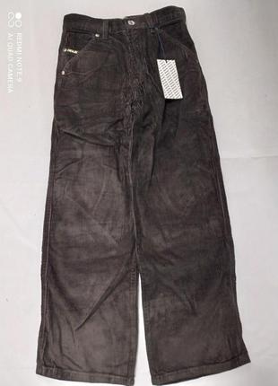 Вельветовые штаны , брюки  коричневые 140 - 158 рост1 фото