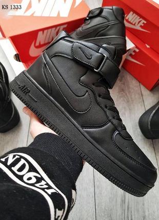 Кроссовки nike air force hight  зима