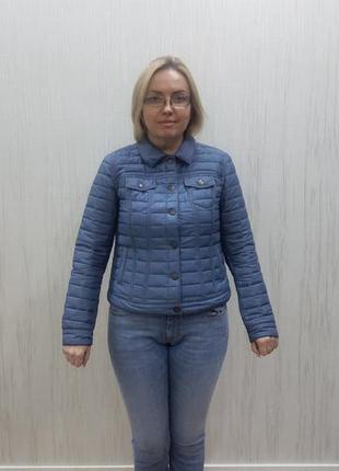 Стеганая куртка denim р m/l3 фото