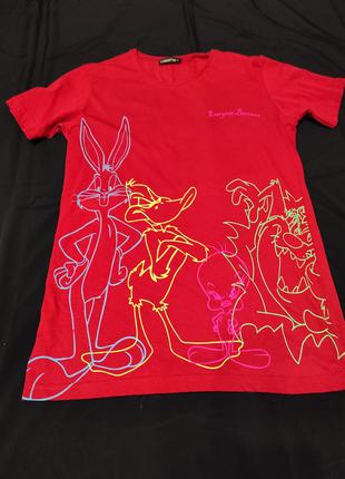 Футболка looney tunes, турция, р-р xl 46-48-50