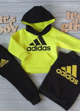 Тёплый костюм 3-ка для мальчика 😎