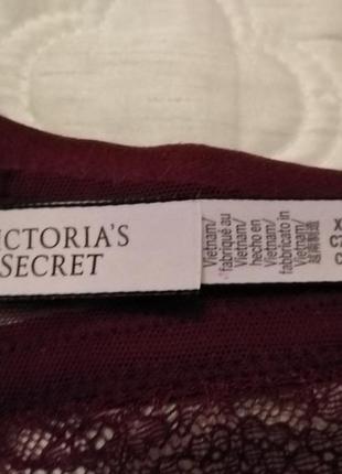 Victoria's secret белье, xs, марсала6 фото