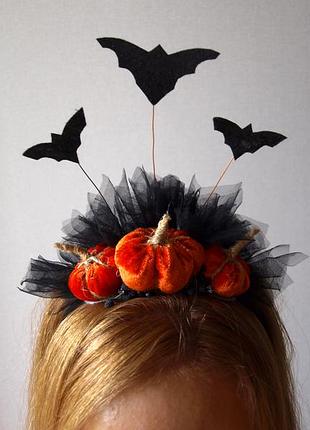 Обідок, прикраса, костюм на halloween хелловін