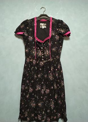 Плаття сукня вінтаж сербія бавовна 💯 42