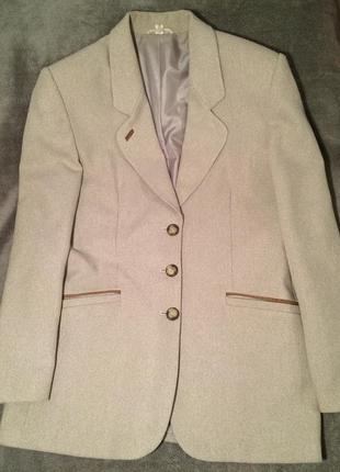Пиджак двубортный,жакет удлиненный2 фото