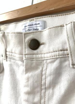 Штаны белые скини джинсы & other stories брендовые1 фото