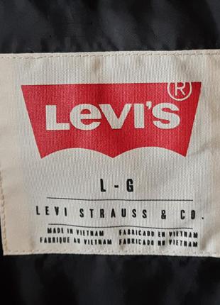 Черная мужская шерстяная куртка-рубашка-овершот levi's | levis wool5 фото