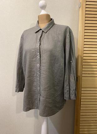 Christian berg льняная рубашка (100% лён)1 фото