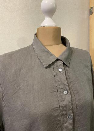 Christian berg льняная рубашка (100% лён)2 фото