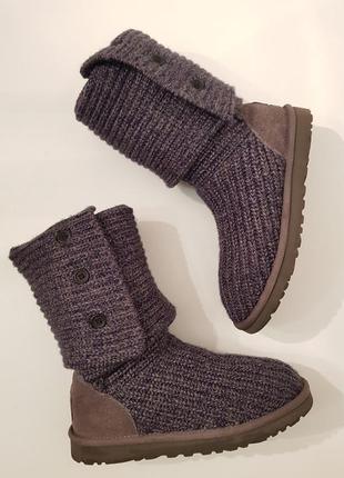 Роскошные вязаные сапожки ugg оригинал6 фото