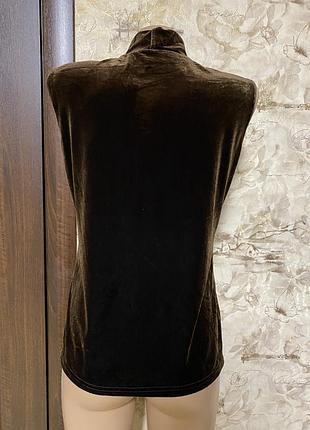 Вилюровый,бархатный гольф роскошного цвета pea bee&jae3 фото