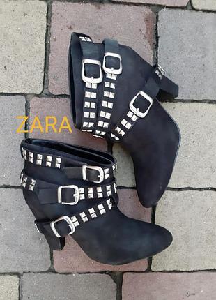 Сапожки ботильоны ботинки zara из последних коллекций
