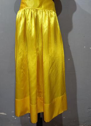 Красивая атласная юбка миди2 фото