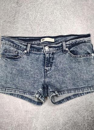 Шорты джинсовые варёнки levis1 фото