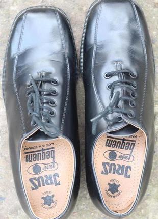 Качественные мужские туфли из натуральной кожи jrus super beguet германия5 фото