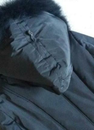 Длинное теплое непродуваемое пальто butterfly7 фото