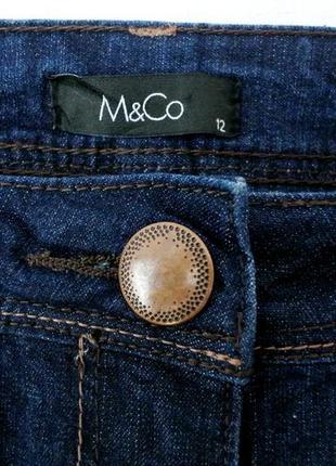 Брендовые джинсы m&co со средней посадкой. размер uk12/eur40 (l).3 фото