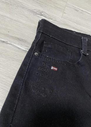 Класні чорні мом джинсі3 фото