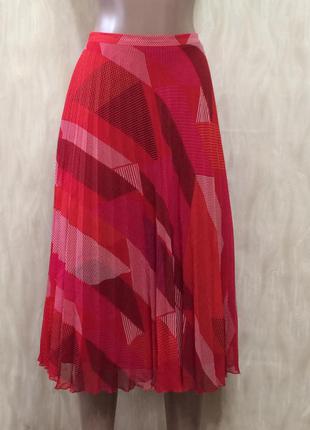 Шикарная юбка плиссе marks&spencer" , р.10