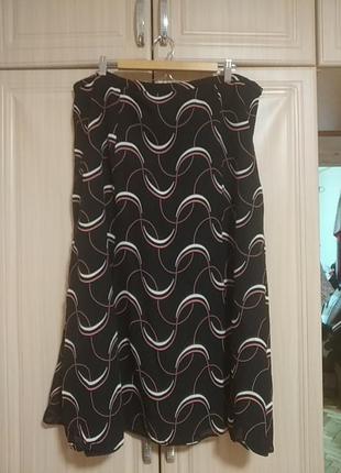 Шифоновая юбка на подкладке1 фото