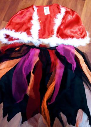 Карнавальний костюм спідниця накидка на хелловін halloween від брендів george tesco