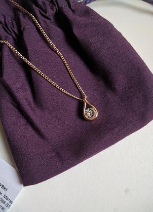 Кольє з кристалом swarovski