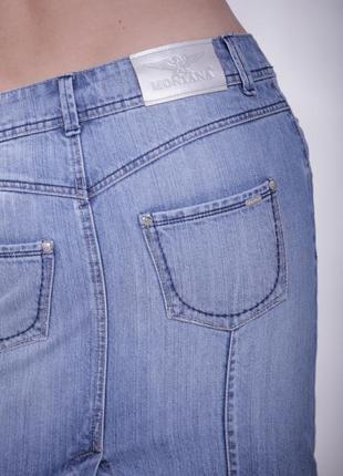 Светлая джинсовая юбка montana размер l5 фото