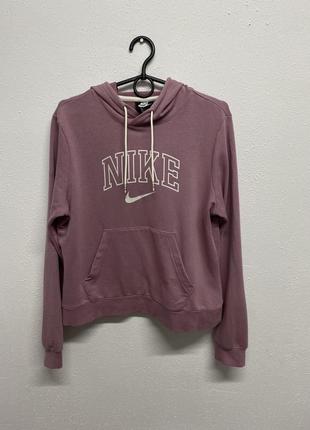 Женская кофта running nike худи легкое nsw swoosh лосины тайтсы кроп топ