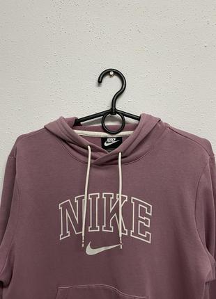 Женская кофта nike худи легкое nsw swoosh лосины тайтсы кроп топ3 фото