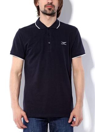 Футболка поло мужская montana темно-синяя