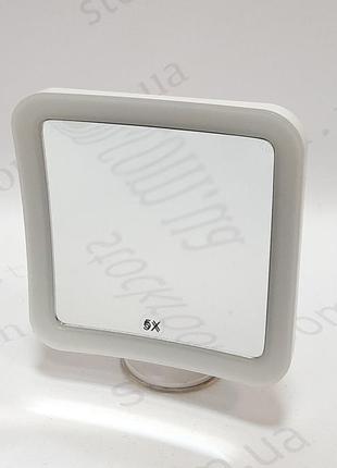 Дзеркало косметичне camry cr 2169 для ванної кімнати на присоску2 фото