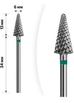 Твердосплавна фреза mart (m-107) — конус green 6*13