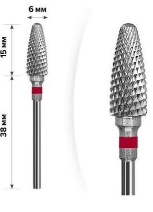 Твердосплавна фреза mart (m-115) — конус red 6*14