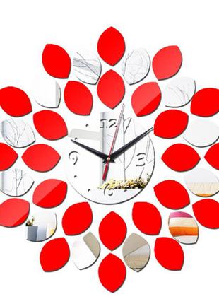 3d настінний годинник, безкаркасний годинник, годинник-налiпка1 фото