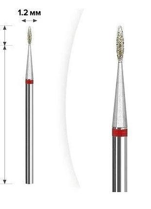 Алмазная фреза mart (m-04) - свеча blue 1,5*3