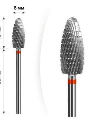 Твердосплавна фреза mart (m-94) — кукурудза red 6*15