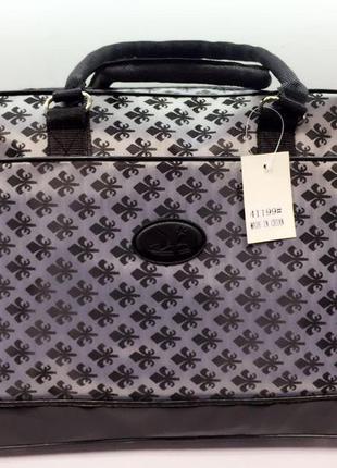 Сумка-саквояж дорожня жіноча текстильна 48*31*20