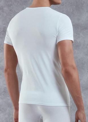 Мужская белая футболка doreanse 28552 фото