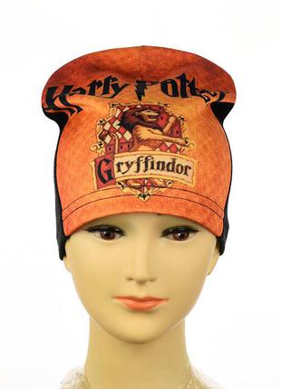 Трикотажная шапка "harry potter" черный