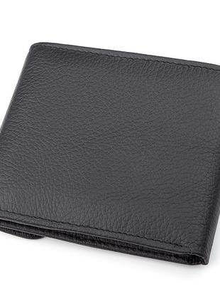 Кошелек st leather 18313 (st155) кожаный черный2 фото