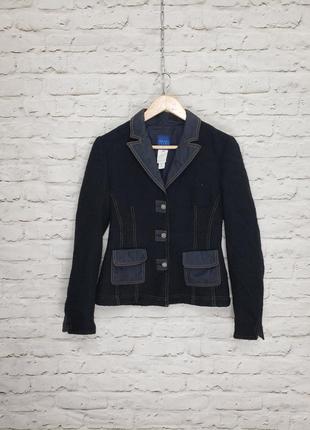 Шерстянной пиджак блейзер kenzo paris vintage