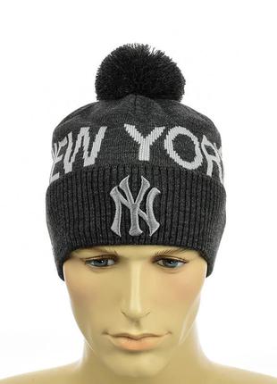 Молодіжна чоловіча шапка "new york" .
