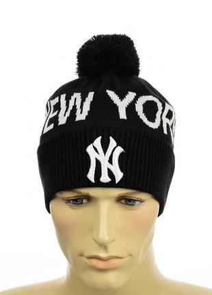 Детская шапка "new york" .1 фото