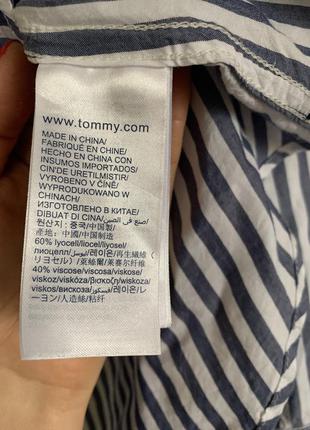 Сорочка в смужку tommy hilfiger.7 фото