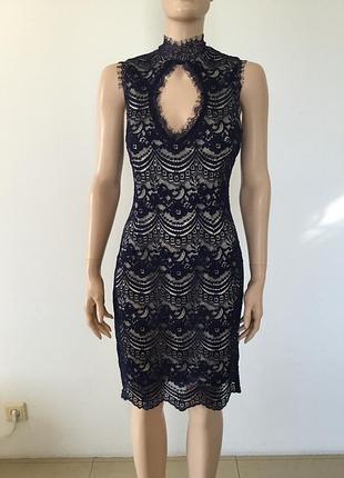 Платье boohoo кружевное