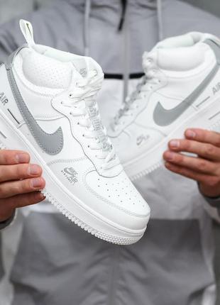 Кроссовки высокие nike air force4 фото