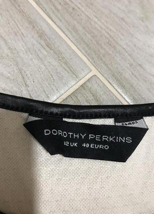 Стильное фактурное платье dorothy perkins4 фото