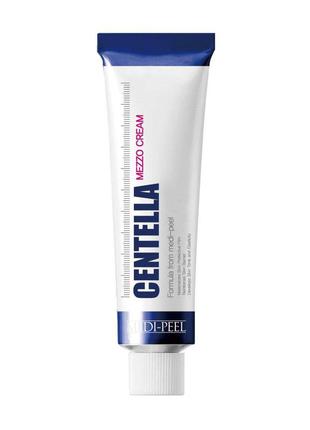 Успокаивающий крем с экстрактом центеллы medi peel centella mezzo cream, 30 мл